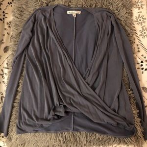 Cross front Abercrombie long sleeve